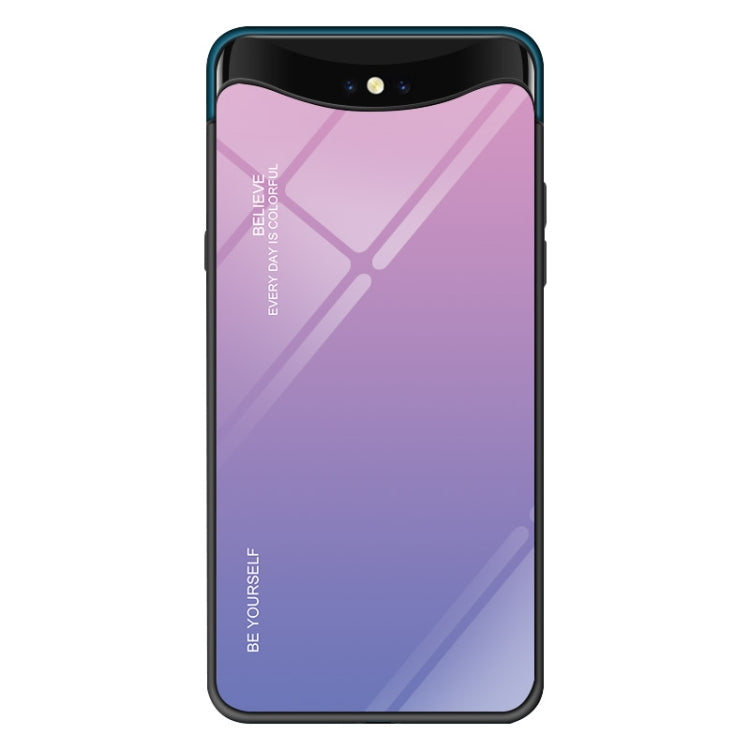 เคสกระจกไล่สี, For Huawei P20, For OPPO F11 Pro, For OPPO Find X, For OPPO Reno, For Galaxy S8, For Vivo IQOO, For VIVO V15 Pro