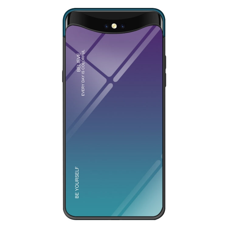 เคสกระจกไล่สี, For Huawei P20, For OPPO F11 Pro, For OPPO Find X, For OPPO Reno, For Galaxy S8, For Vivo IQOO, For VIVO V15 Pro