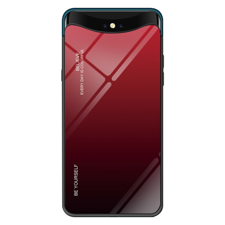 เคสกระจกไล่สี, For Huawei P20, For OPPO F11 Pro, For OPPO Find X, For OPPO Reno, For Galaxy S8, For Vivo IQOO, For VIVO V15 Pro
