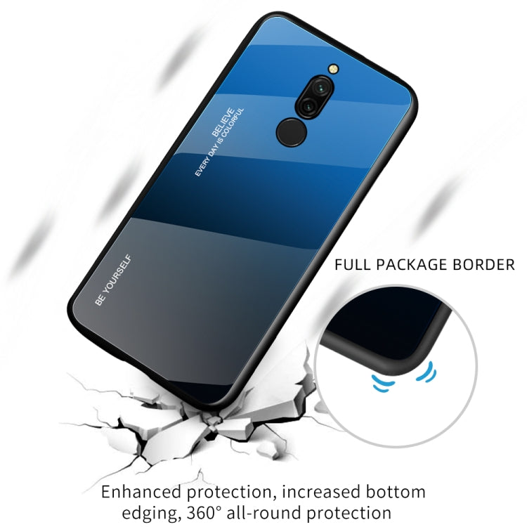 เคสกระจกไล่สี, For Xiaomi Redmi 8, For Xiaomi Redmi 8A, For Xiaomi Redmi Note 8T, For Huawei Enjoy 10, For Galaxy A90 5G, For Xiaomi Mi CC9 Pro