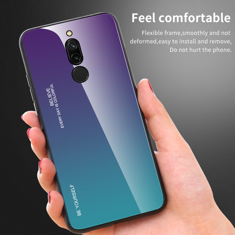 เคสกระจกไล่สี, For Xiaomi Redmi 8, For Xiaomi Redmi 8A, For Xiaomi Redmi Note 8T, For Huawei Enjoy 10, For Galaxy A90 5G, For Xiaomi Mi CC9 Pro