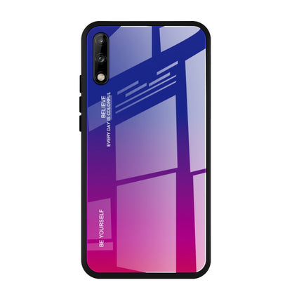 เคสกระจกไล่สี, For Xiaomi Redmi 8, For Xiaomi Redmi 8A, For Xiaomi Redmi Note 8T, For Huawei Enjoy 10, For Galaxy A90 5G, For Xiaomi Mi CC9 Pro