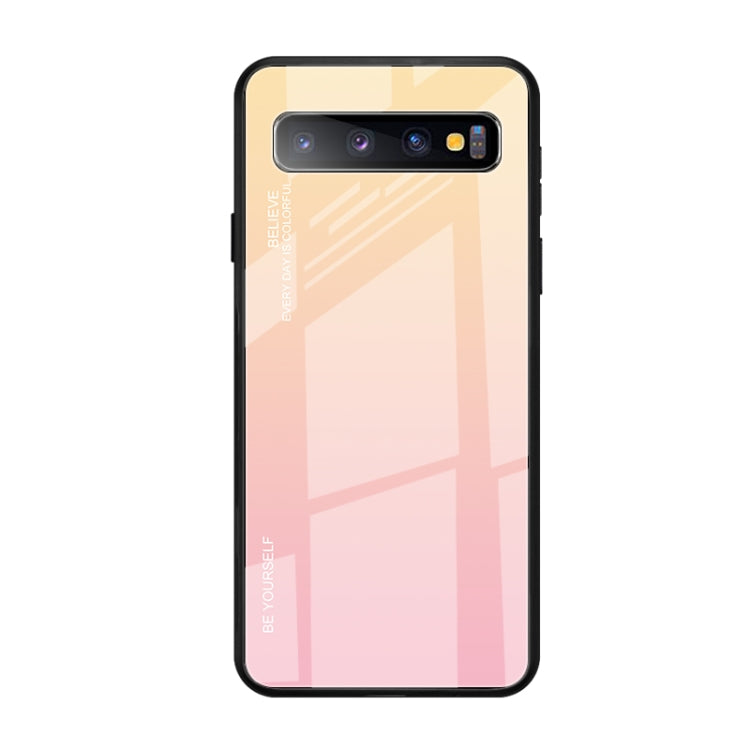 เคสกระจกไล่สี, For Galaxy S10 5G, For Xiaomi Mi CC9e, For iPhone SE 2022 / SE 2020 / 8 / 7, For iPhone XS / X, For Huawei Honor 9X, For Galaxy A8s