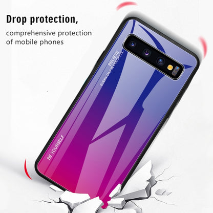 เคสกระจกไล่สี, For Galaxy S10 5G, For Xiaomi Mi CC9e, For iPhone SE 2022 / SE 2020 / 8 / 7, For iPhone XS / X, For Huawei Honor 9X, For Galaxy A8s