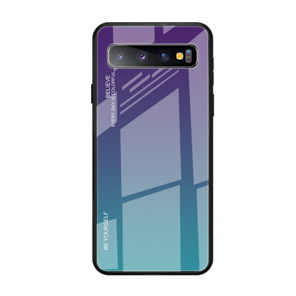 เคสกระจกไล่สี, For Galaxy S10 5G, For Xiaomi Mi CC9e, For iPhone SE 2022 / SE 2020 / 8 / 7, For iPhone XS / X, For Huawei Honor 9X, For Galaxy A8s