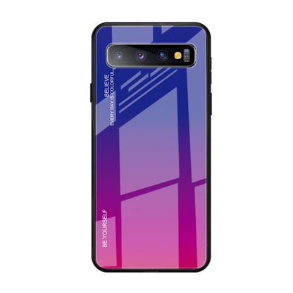 เคสกระจกไล่สี, For Galaxy S10 5G, For Xiaomi Mi CC9e, For iPhone SE 2022 / SE 2020 / 8 / 7, For iPhone XS / X, For Huawei Honor 9X, For Galaxy A8s