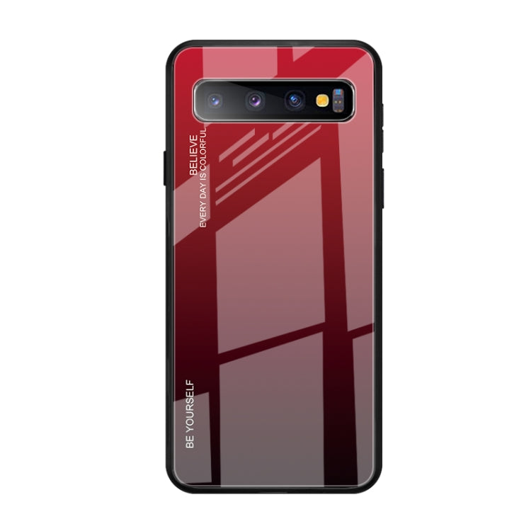 เคสกระจกไล่สี, For Galaxy S10 5G, For Xiaomi Mi CC9e, For iPhone SE 2022 / SE 2020 / 8 / 7, For iPhone XS / X, For Huawei Honor 9X, For Galaxy A8s