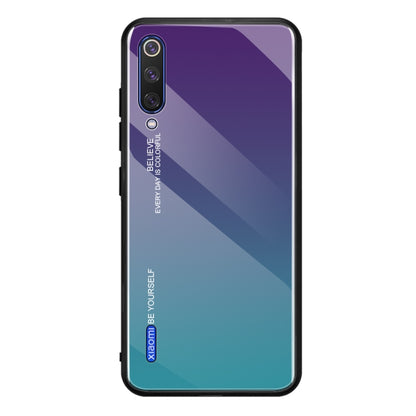 เคสกระจกไล่สี, For Galaxy S10 5G, For Xiaomi Mi CC9e, For iPhone SE 2022 / SE 2020 / 8 / 7, For iPhone XS / X, For Huawei Honor 9X, For Galaxy A8s