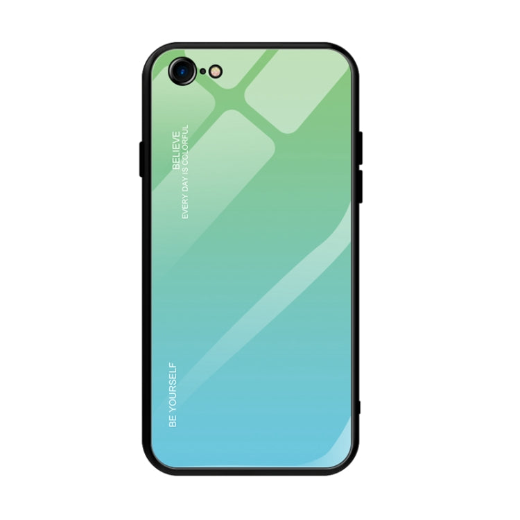 เคสกระจกไล่สี, For Galaxy S10 5G, For Xiaomi Mi CC9e, For iPhone SE 2022 / SE 2020 / 8 / 7, For iPhone XS / X, For Huawei Honor 9X, For Galaxy A8s