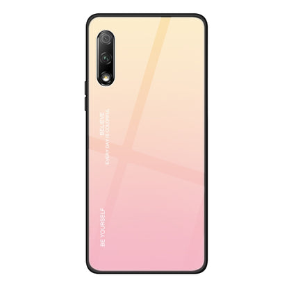 เคสกระจกไล่สี, For Galaxy S10 5G, For Xiaomi Mi CC9e, For iPhone SE 2022 / SE 2020 / 8 / 7, For iPhone XS / X, For Huawei Honor 9X, For Galaxy A8s