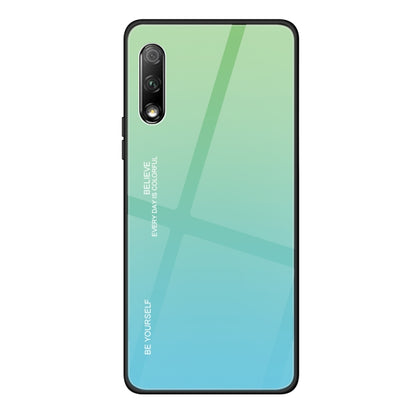 เคสกระจกไล่สี, For Galaxy S10 5G, For Xiaomi Mi CC9e, For iPhone SE 2022 / SE 2020 / 8 / 7, For iPhone XS / X, For Huawei Honor 9X, For Galaxy A8s