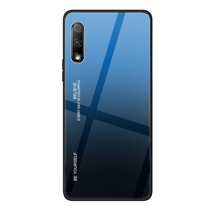 เคสกระจกไล่สี, For Galaxy S10 5G, For Xiaomi Mi CC9e, For iPhone SE 2022 / SE 2020 / 8 / 7, For iPhone XS / X, For Huawei Honor 9X, For Galaxy A8s