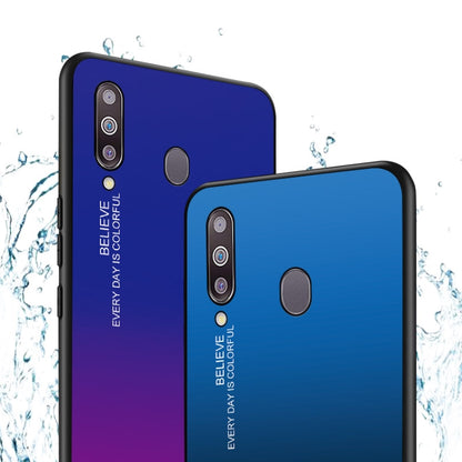 เคสกระจกไล่สี, For Galaxy M30, For Galaxy Note 9, For Galaxy S9, For Galaxy S10, For Xiaomi Mi 9