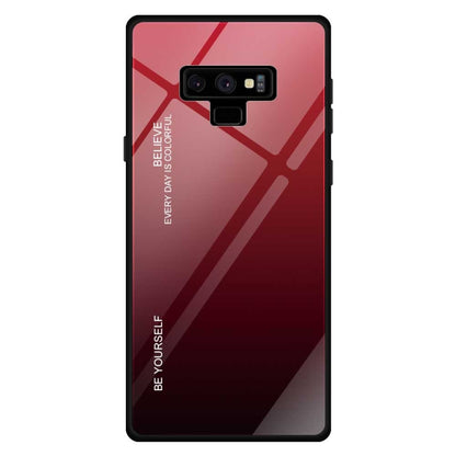 เคสกระจกไล่สี, For Galaxy M30, For Galaxy Note 9, For Galaxy S9, For Galaxy S10, For Xiaomi Mi 9