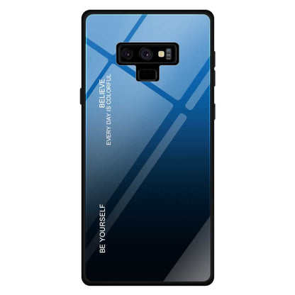 เคสกระจกไล่สี, For Galaxy M30, For Galaxy Note 9, For Galaxy S9, For Galaxy S10, For Xiaomi Mi 9