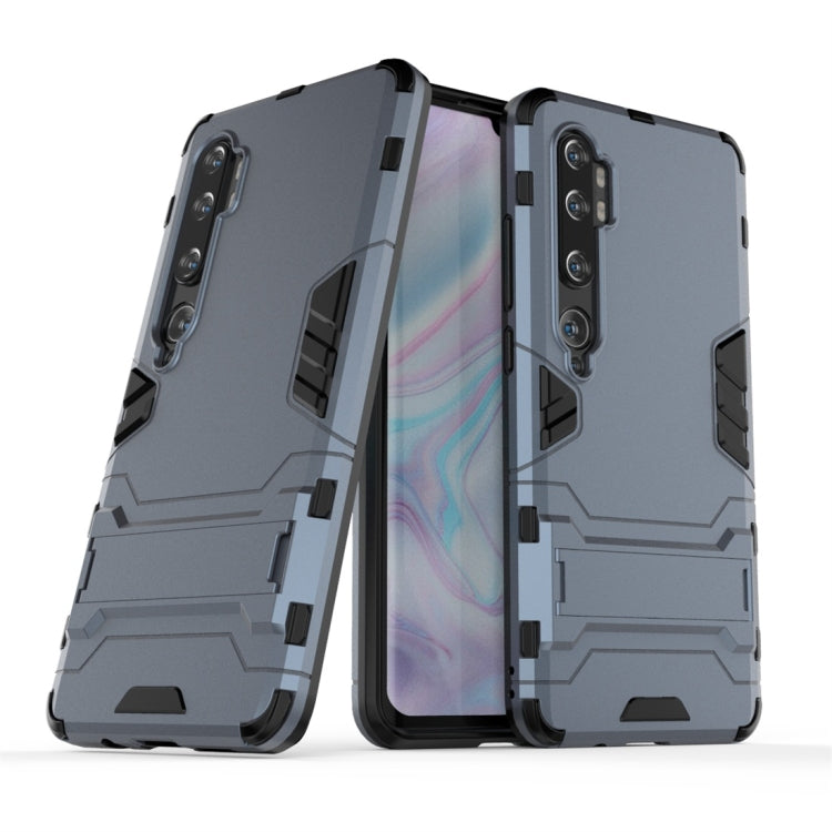 เคสกันกระแทก PC + TPU พร้อมตัวยึดที่มองไม่เห็น, For Xiaomi Mi CC9 Pro & Note 10