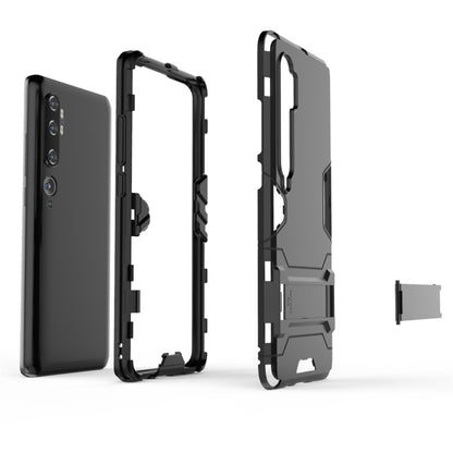 เคสกันกระแทก PC + TPU พร้อมตัวยึดที่มองไม่เห็น, For Xiaomi Mi CC9 Pro & Note 10