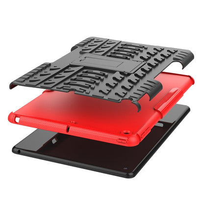 เคสกันกระแทกพื้นผิวยาง TPU + PC พร้อมตัวยึด, For iPad 10.2 2021 / 2020 / 2019, For Amazon Kindle Fire HD 10 2019