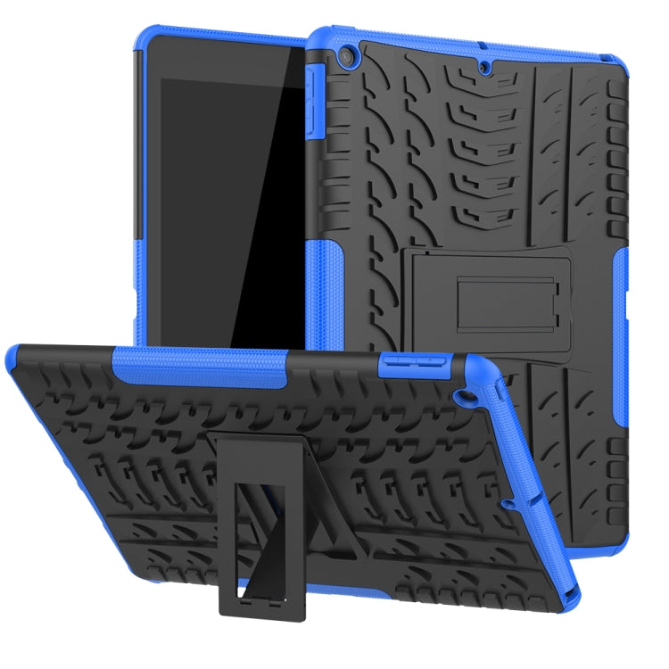 เคสกันกระแทกพื้นผิวยาง TPU + PC พร้อมตัวยึด, For iPad 10.2 2021 / 2020 / 2019, For Amazon Kindle Fire HD 10 2019