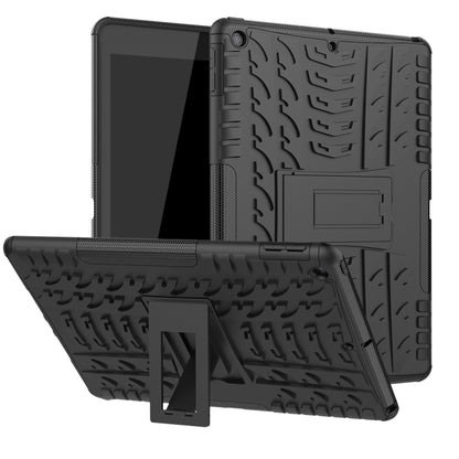 เคสกันกระแทกพื้นผิวยาง TPU + PC พร้อมตัวยึด, For iPad 10.2 2021 / 2020 / 2019, For Amazon Kindle Fire HD 10 2019