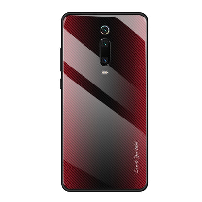เคสป้องกันพื้นผิวกระจกไล่ระดับสี, For Huawei Nova 5i Pro, For Xiaomi Redmi K20 / K20 Pro / 9T, For Xiaomi Redmi Note 7, For Xiaomi CC9 Pro, For Xiaomi 9 SE, For Xiaomi CC9 / A3 Lite