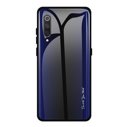 เคสป้องกันพื้นผิวกระจกไล่ระดับสี, For Huawei Nova 5i Pro, For Xiaomi Redmi K20 / K20 Pro / 9T, For Xiaomi Redmi Note 7, For Xiaomi CC9 Pro, For Xiaomi 9 SE, For Xiaomi CC9 / A3 Lite