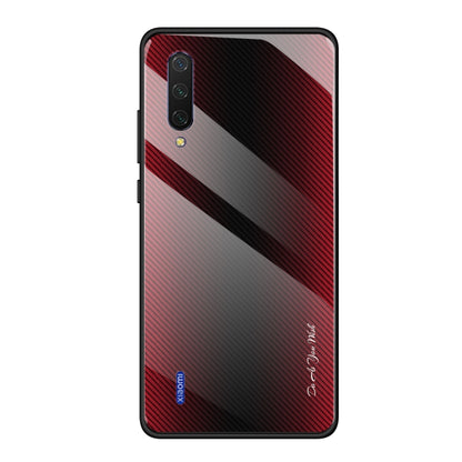 เคสป้องกันพื้นผิวกระจกไล่ระดับสี, For Huawei Nova 5i Pro, For Xiaomi Redmi K20 / K20 Pro / 9T, For Xiaomi Redmi Note 7, For Xiaomi CC9 Pro, For Xiaomi 9 SE, For Xiaomi CC9 / A3 Lite