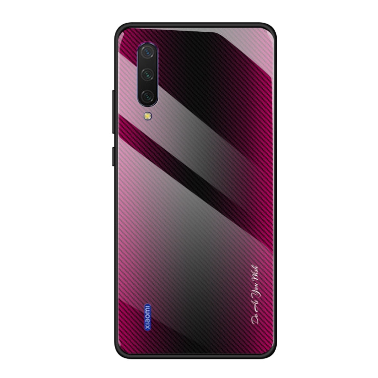เคสป้องกันพื้นผิวกระจกไล่ระดับสี, For Huawei Nova 5i Pro, For Xiaomi Redmi K20 / K20 Pro / 9T, For Xiaomi Redmi Note 7, For Xiaomi CC9 Pro, For Xiaomi 9 SE, For Xiaomi CC9 / A3 Lite