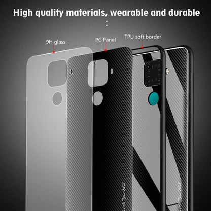 เคสป้องกันพื้นผิวกระจกไล่ระดับสี, For Huawei Nova 5i Pro, For Xiaomi Redmi K20 / K20 Pro / 9T, For Xiaomi Redmi Note 7, For Xiaomi CC9 Pro, For Xiaomi 9 SE, For Xiaomi CC9 / A3 Lite