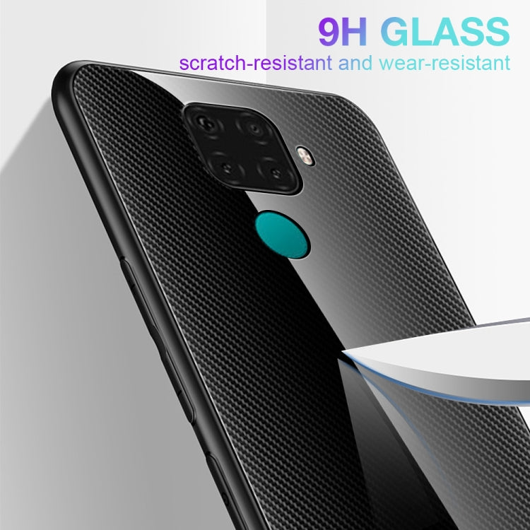 เคสป้องกันพื้นผิวกระจกไล่ระดับสี, For Huawei Nova 5i Pro, For Xiaomi Redmi K20 / K20 Pro / 9T, For Xiaomi Redmi Note 7, For Xiaomi CC9 Pro, For Xiaomi 9 SE, For Xiaomi CC9 / A3 Lite