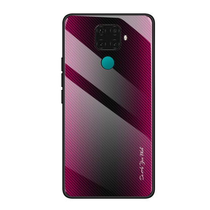 เคสป้องกันพื้นผิวกระจกไล่ระดับสี, For Huawei Nova 5i Pro, For Xiaomi Redmi K20 / K20 Pro / 9T, For Xiaomi Redmi Note 7, For Xiaomi CC9 Pro, For Xiaomi 9 SE, For Xiaomi CC9 / A3 Lite