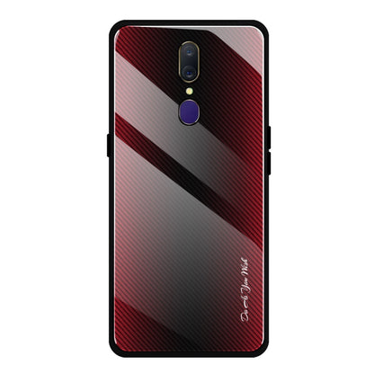 เคสป้องกันพื้นผิวกระจกไล่ระดับสี, For OPPO F11 / A9, For OPPO A33, For OPPO A57 / A39, For OPPO F3, For OPPO F5, For Vivo V11, For Vivo X23, For Vivo Y83