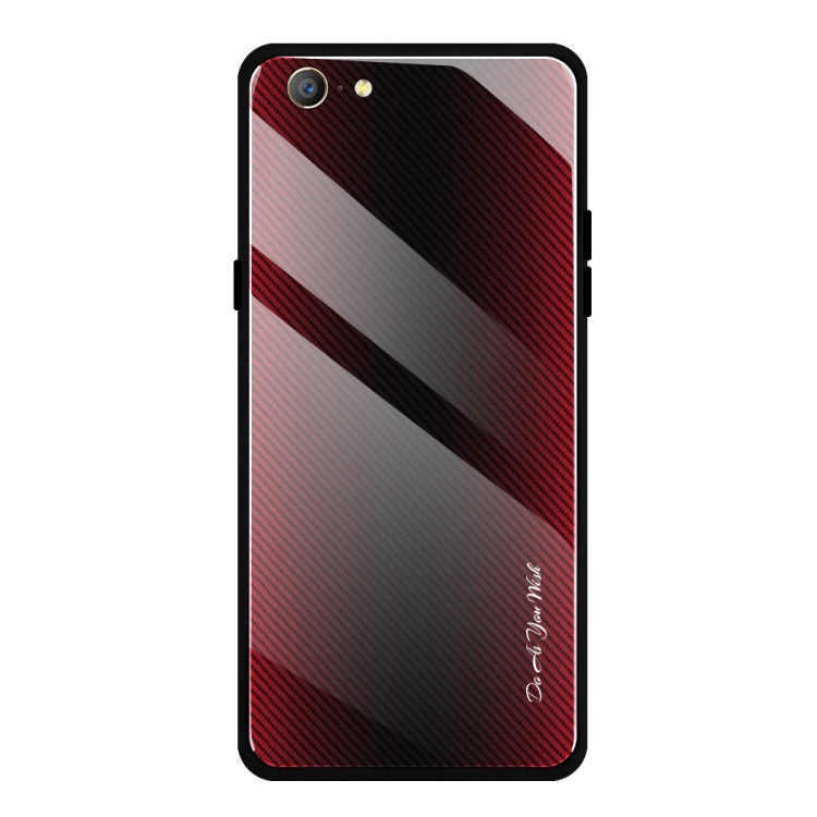 เคสป้องกันพื้นผิวกระจกไล่ระดับสี, For OPPO F11 / A9, For OPPO A33, For OPPO A57 / A39, For OPPO F3, For OPPO F5, For Vivo V11, For Vivo X23, For Vivo Y83