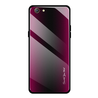 เคสป้องกันพื้นผิวกระจกไล่ระดับสี, For OPPO F11 / A9, For OPPO A33, For OPPO A57 / A39, For OPPO F3, For OPPO F5, For Vivo V11, For Vivo X23, For Vivo Y83