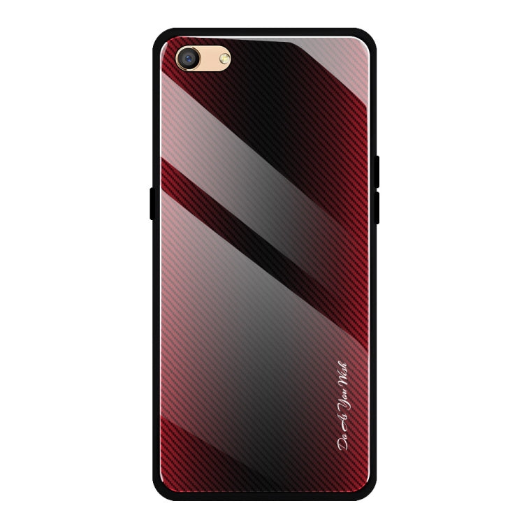 เคสป้องกันพื้นผิวกระจกไล่ระดับสี, For OPPO F11 / A9, For OPPO A33, For OPPO A57 / A39, For OPPO F3, For OPPO F5, For Vivo V11, For Vivo X23, For Vivo Y83