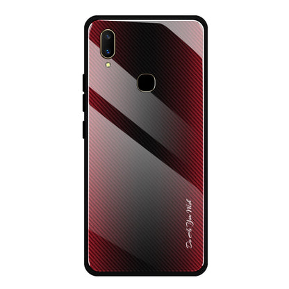 เคสป้องกันพื้นผิวกระจกไล่ระดับสี, For OPPO F11 / A9, For OPPO A33, For OPPO A57 / A39, For OPPO F3, For OPPO F5, For Vivo V11, For Vivo X23, For Vivo Y83
