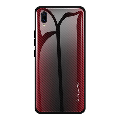 เคสป้องกันพื้นผิวกระจกไล่ระดับสี, For OPPO F11 / A9, For OPPO A33, For OPPO A57 / A39, For OPPO F3, For OPPO F5, For Vivo V11, For Vivo X23, For Vivo Y83