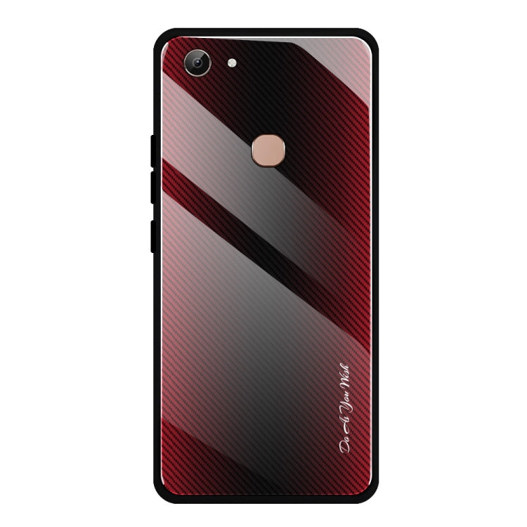 เคสป้องกันพื้นผิวกระจกไล่ระดับสี, For OPPO F11 / A9, For OPPO A33, For OPPO A57 / A39, For OPPO F3, For OPPO F5, For Vivo V11, For Vivo X23, For Vivo Y83