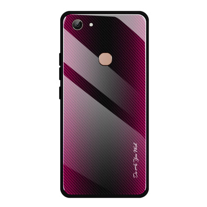 เคสป้องกันพื้นผิวกระจกไล่ระดับสี, For OPPO F11 / A9, For OPPO A33, For OPPO A57 / A39, For OPPO F3, For OPPO F5, For Vivo V11, For Vivo X23, For Vivo Y83