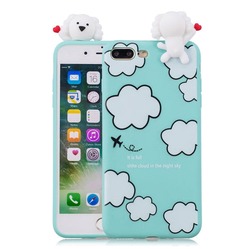 เคสกันกระแทกการ์ตูน TPU, For iPhone 7 Plus / 8 Plus