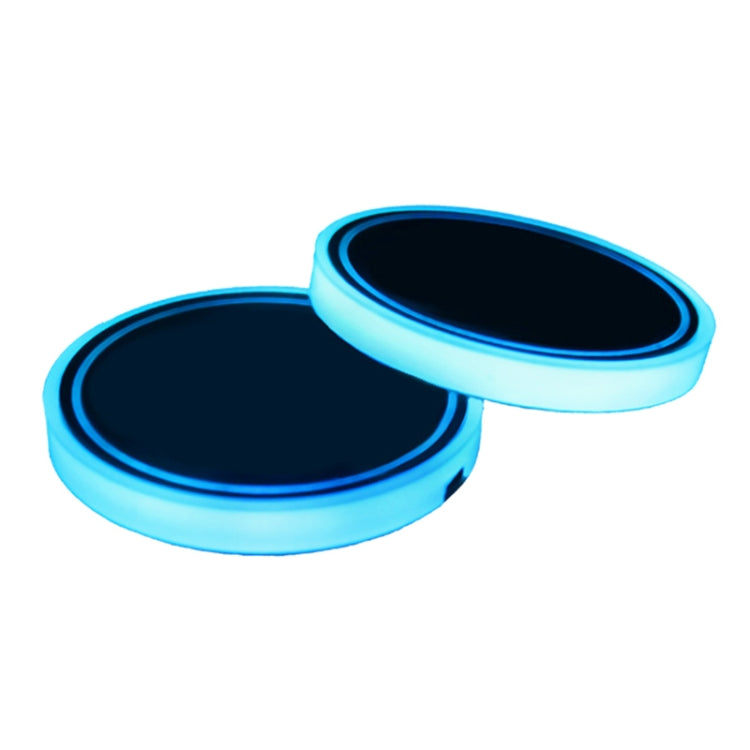 Car Constellation Series อะคริลิกสีสัน USB Charger Water Cup Groove LED Atmosphere Light, Aquarius, Aries, Virgo, Taurus, Cancer, Capricorn, Sagittarius, Leo, Pisces, Gemini, Scorpio, Libra