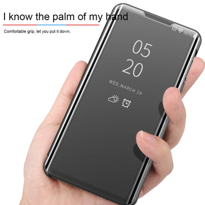 ซองหนังพลิกแนวนอนกระจกชุบพร้อมตัวยึด, For Galaxy S20, For Xiaomi Mi Note10 / Note 10 Pro