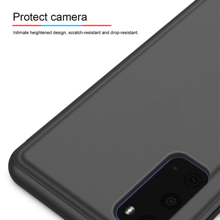 ซองหนังพลิกแนวนอนกระจกชุบพร้อมตัวยึด, For Galaxy S20, For Xiaomi Mi Note10 / Note 10 Pro