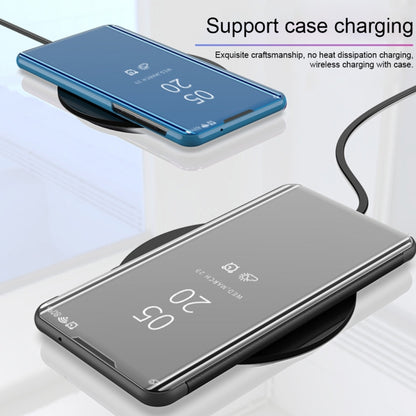 ซองหนังพลิกแนวนอนกระจกชุบพร้อมตัวยึด, For Galaxy S20, For Xiaomi Mi Note10 / Note 10 Pro