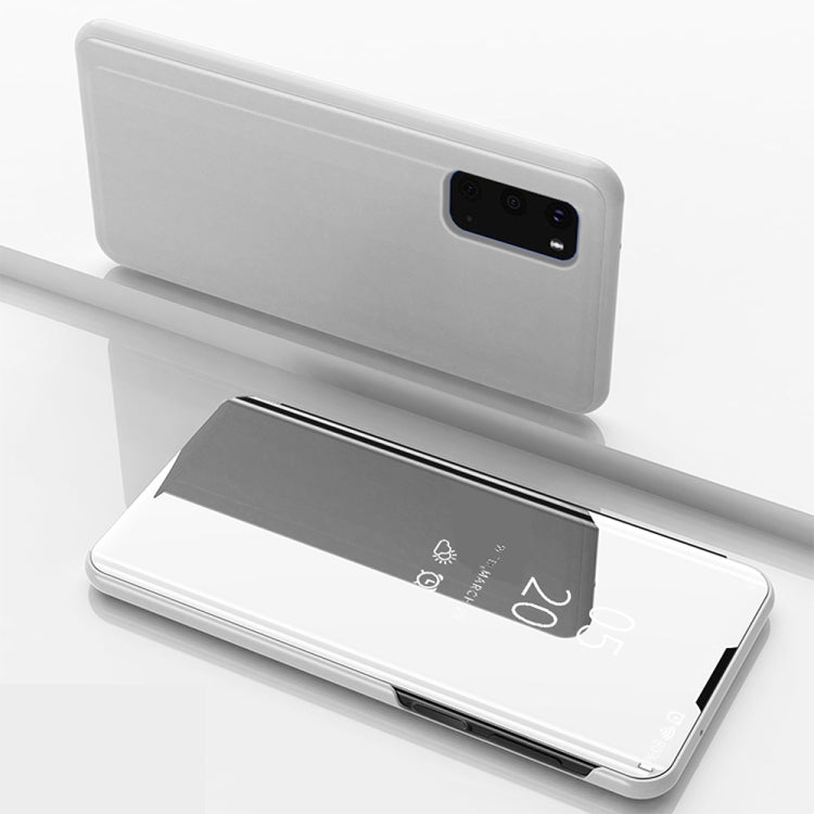 ซองหนังพลิกแนวนอนกระจกชุบพร้อมตัวยึด, For Galaxy S20, For Xiaomi Mi Note10 / Note 10 Pro