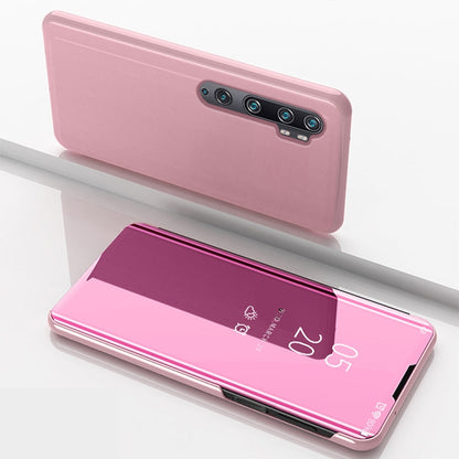 ซองหนังพลิกแนวนอนกระจกชุบพร้อมตัวยึด, For Galaxy S20, For Xiaomi Mi Note10 / Note 10 Pro