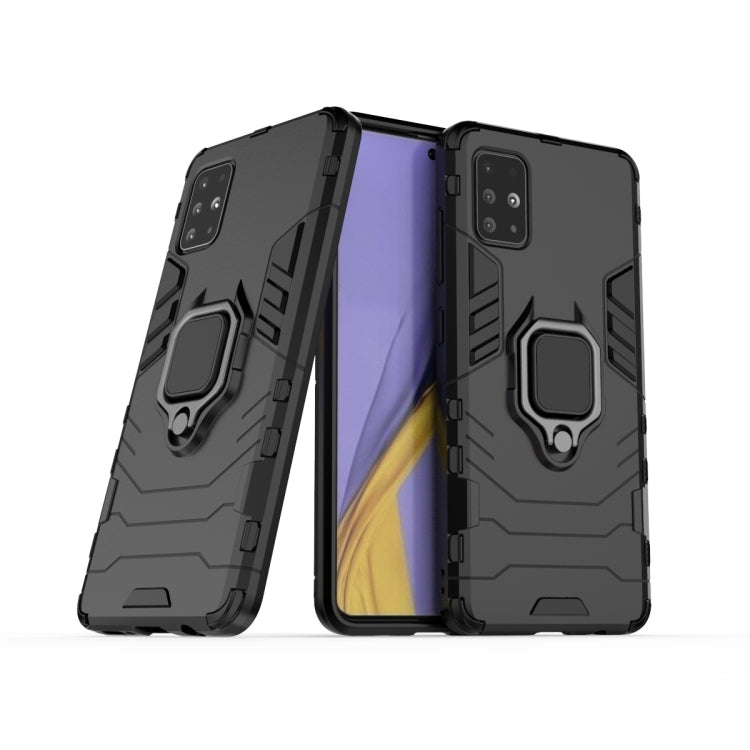 เคสกันกระแทก PC + TPU พร้อมตัวยึดแหวนแม่เหล็ก, For Galaxy A51, For Huawei Honor V30, For Galaxy A71, For Vivo V17 (India)