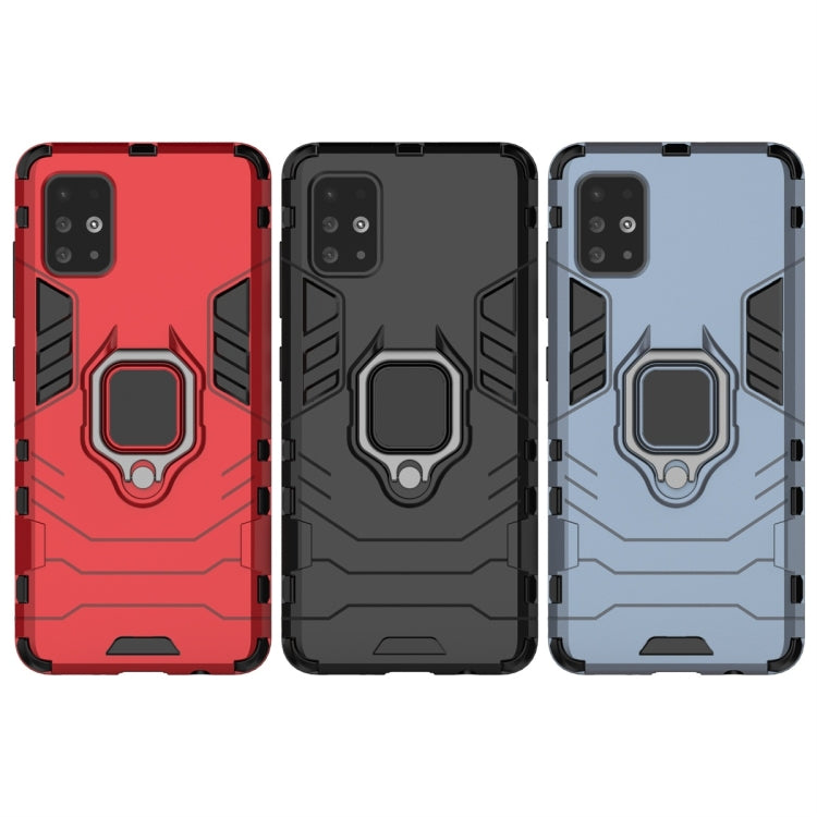 เคสกันกระแทก PC + TPU พร้อมตัวยึดแหวนแม่เหล็ก, For Galaxy A51, For Huawei Honor V30, For Galaxy A71, For Vivo V17 (India)