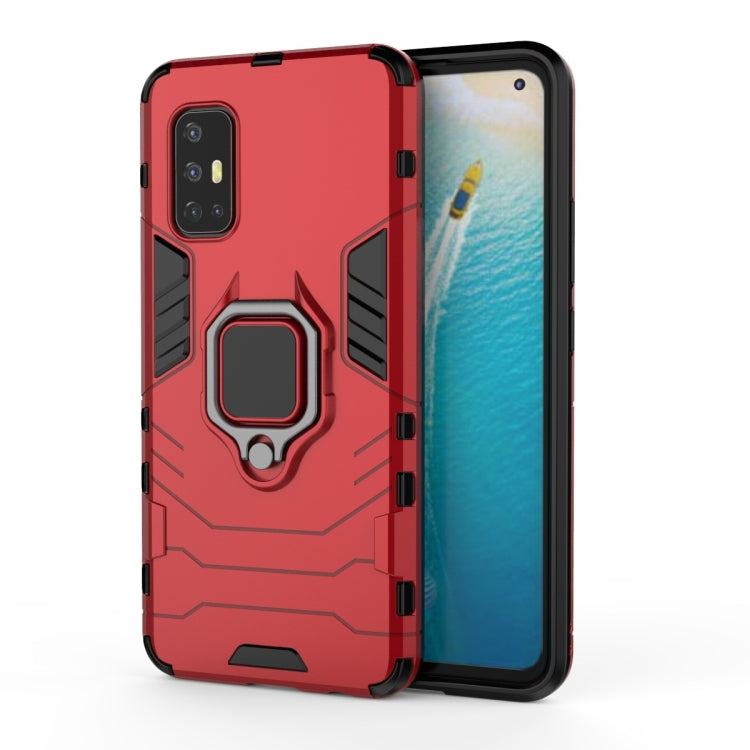 เคสกันกระแทก PC + TPU พร้อมตัวยึดแหวนแม่เหล็ก, For Galaxy A51, For Huawei Honor V30, For Galaxy A71, For Vivo V17 (India)