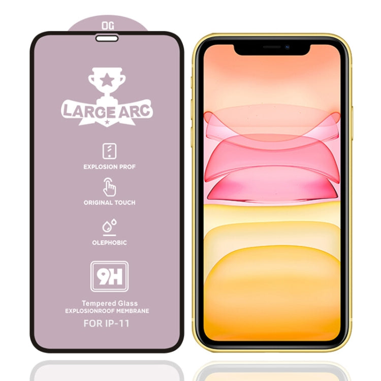 ฟิล์มกระจกนิรภัยแบบเต็มหน้าจออลูมินาสูง 9H HD, For iPhone 11 (1 PC), For iPhone 11 Pro (1 PC), For iPhone 11 Pro Max (1 PC)